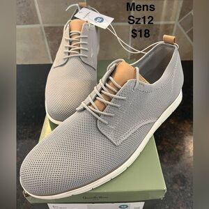 Goodfellow & Co Gray Knit Derby with Tan Accents
